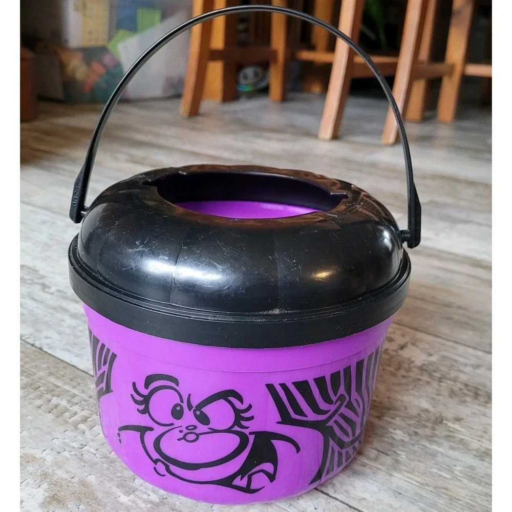 Vintage McDonald's Halloween Happy‎ Meal Boo Buckets Set Of 4 *Read Description